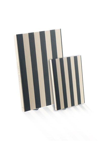 The Mia Basic Çizgili Defter 70 Yaprak Lacivert 2li Set