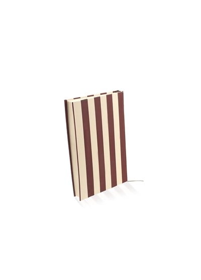 The Mia Basic Çizgili Defter 70 Yaprak Bordo 14x9 cm