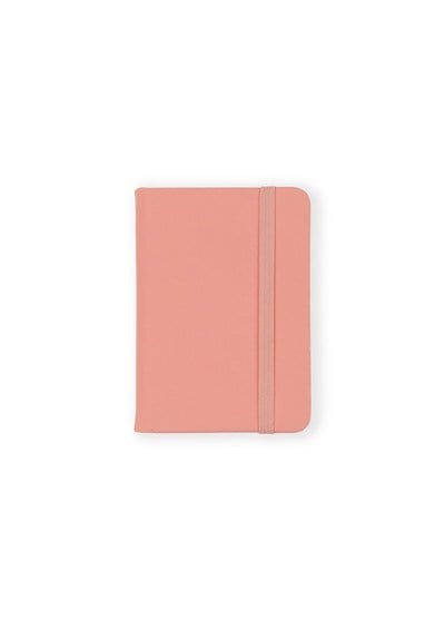 The Mia Çizgili Pembe Not Defteri A7 10 x 8 Cm