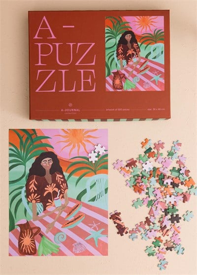 The Mia Tropikal Temalı Puzzle