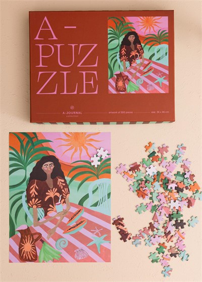 The Mia Tropikal Temalı Puzzle