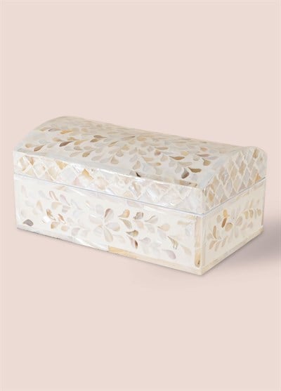 The Mia Sedef Kutu Dikdörtgen 25x15x12 cm TLC0077