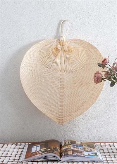 The Mia Dekoratif Bambu Duvar Dekoru 3x48x58 cm