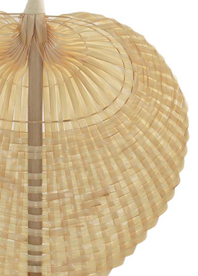 The Mia Dekoratif Bambu Duvar Dekoru 2x21x28 cm