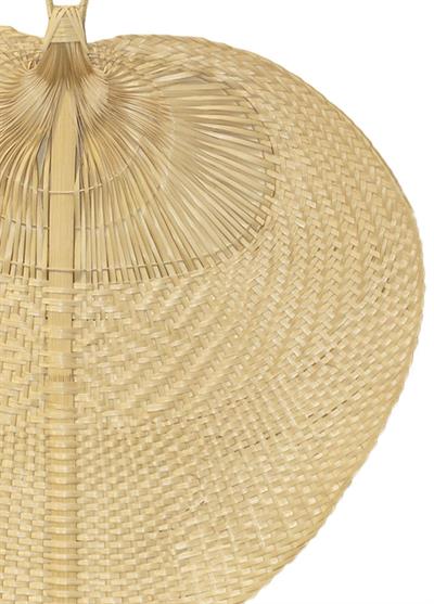 The Mia Dekoratif Bambu Duvar Dekoru 3x48x58 cm