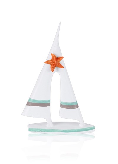 The Mia Marin Çift Yelkenli Turuncu Deniz Yıldızı 19 cm