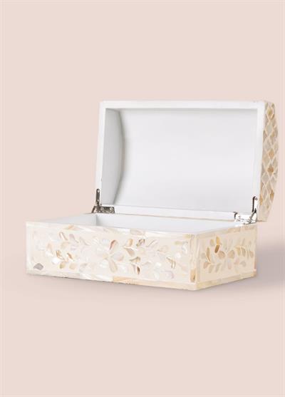 The Mia Sedef Kutu Dikdörtgen 25x15x12 cm TLC0077