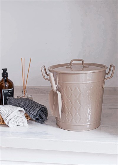 The Mia Prizma Deterjan Saklama Kabı Karamel