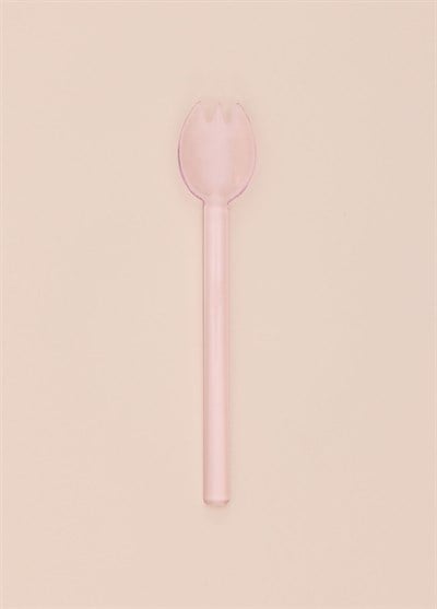 The Mia Abiete Dondurma ve Tatlı Kaşığı Pembe 6lı Set