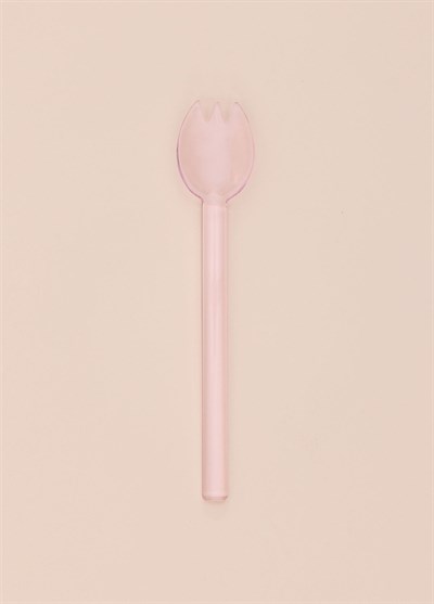 The Mia Abiete Dondurma ve Tatlı Kaşığı Pembe 6lı Set