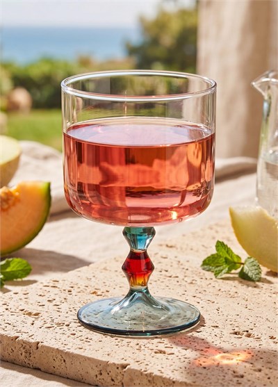 The Mia Bead Dondurmalık Tatlı Sunum Kasesi Amber 300 ml