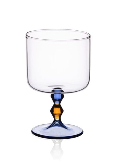 The Mia Bead Dondurmalık Tatlı Sunum Kasesi Mavi 300 ml