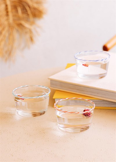 The Mia Simple Dondurmalık Tatlı Sunum Kasesi Pembe 150 ml