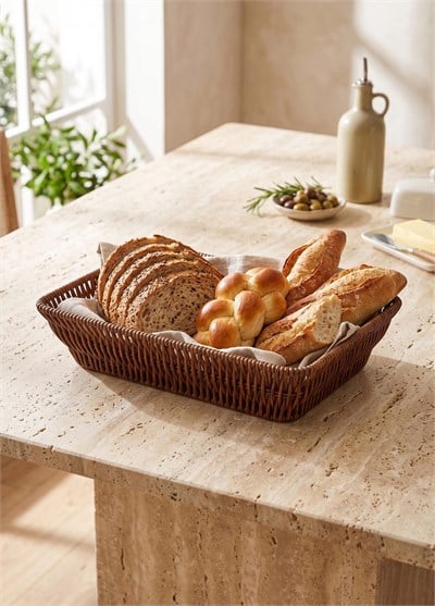 The Mia Ekmek Sepeti 26 x 20 Cm