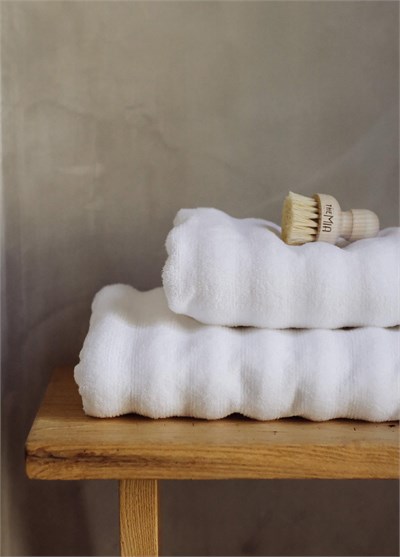 The Mia Fine Cotton Beyaz Banyo Havlusu 140x70 Cm