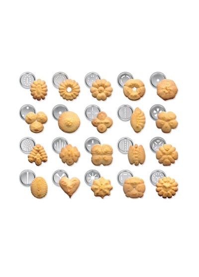 MARCATO Kurabiye Kalıbı Biscuits Classic Silver