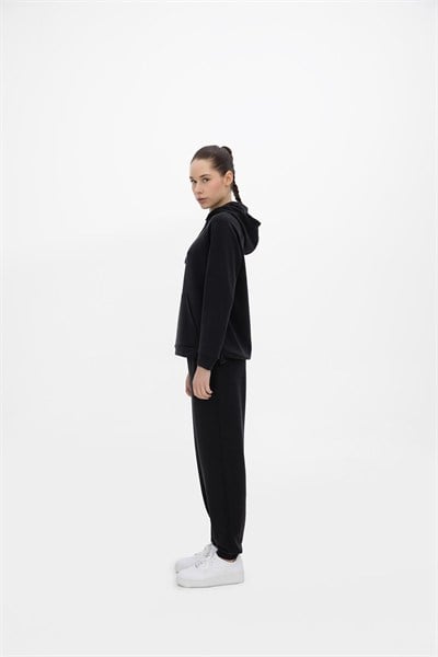Oma Lastikli Paça Alt Jet Black S