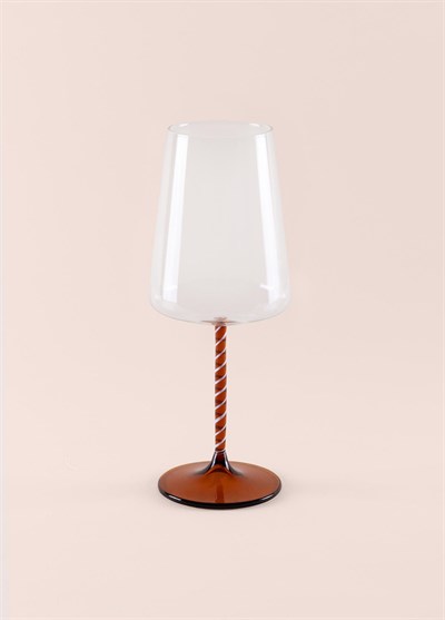 The Mia Edera Şarap Kadehi Amber 500 ml