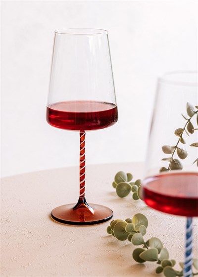 The Mia Edera Şarap Kadehi Amber 500 ml