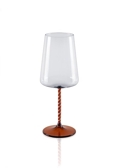 The Mia Edera Şarap Kadehi Amber 500 ml