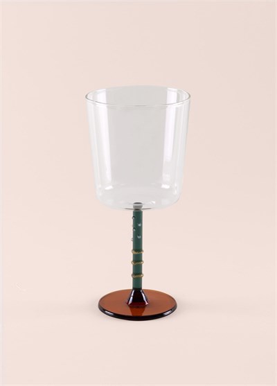 The Mia Line Şarap Kadehi Yeşil 300 ml