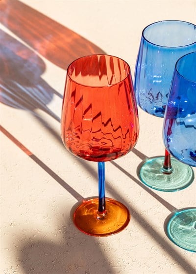 The Mia Şarap Kadehi Kırmızı 500 ml