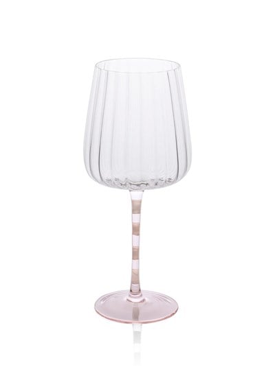 The Mia Şarap Kadehi Pembe Beyaz 500 ml