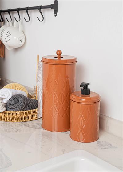 The Mia Prizma Havlu Peçetelik Terracota 30x14 cm