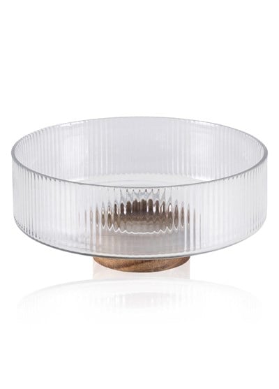 The Mia Ayaklı Cam Kase 26x11 cm