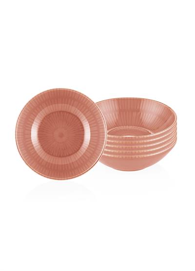 The Mia Noon Kase 6lı Set Somon 15 cm