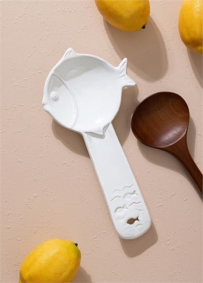 The Mia Artigiano Fish Tezgah Üstü Kaşıklık 28 cm