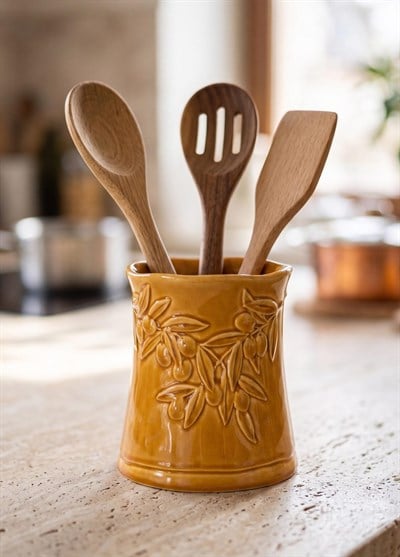 Kaşıklık The Mia Artigiano Kaşıklık Sarı 17 cm