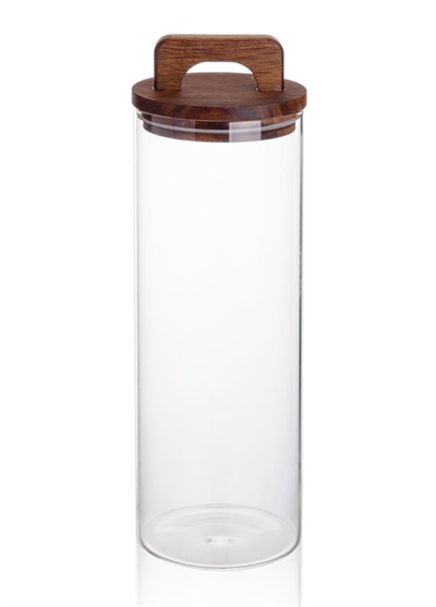 The Mia Akasya Cam Kavanoz 1,5 Litre