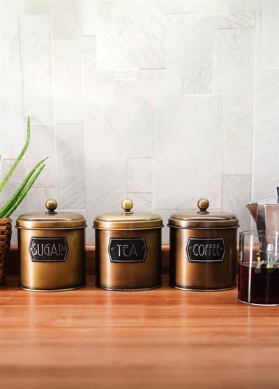 The Mia Çay Şeker Kahve Kavanozu Gold 1,30 Lt MGL0022