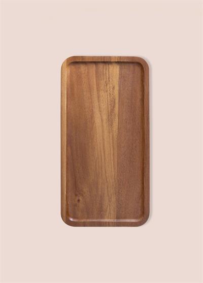 The Mia Natura Akasya Ayaklı Servis 31x16x7 cm