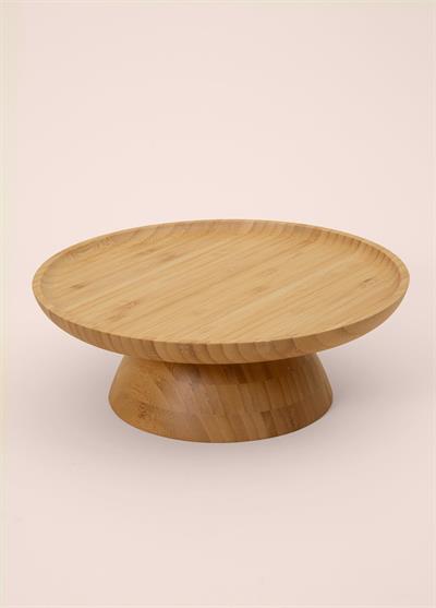 The Mia Natura Bambu Ayaklı Servis 28x10 cm