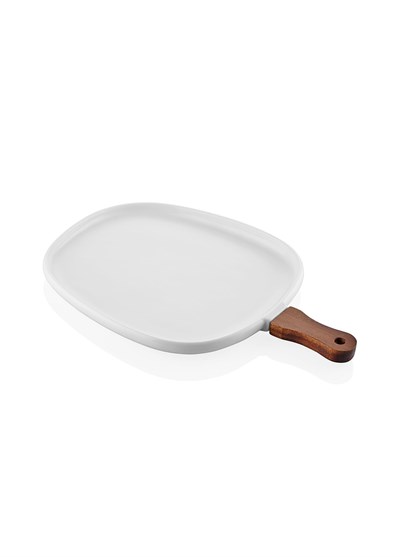 The Mia Woody Porselen Servis 38x25 cm