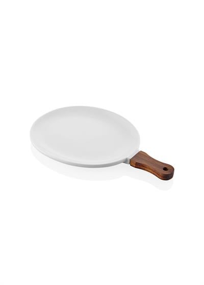 The Mia Woody Porselen Servis 34x21 cm