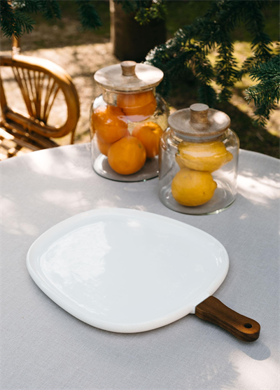 The Mia Woody Porselen Servis 44x30 cm