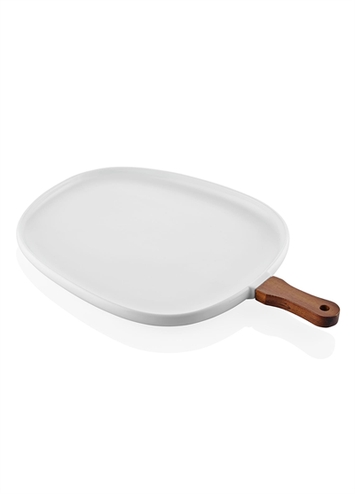 The Mia Woody Porselen Servis 44x30 cm