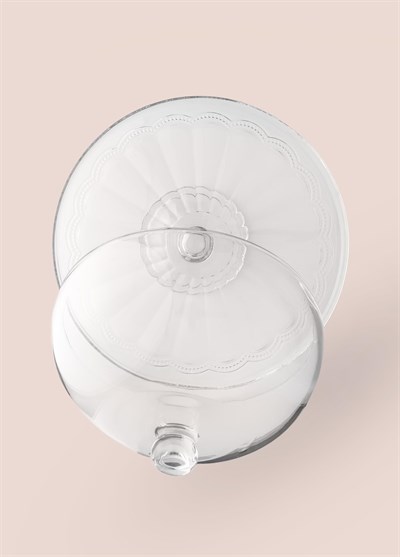 The Mia Ayaklı Pasta Kek Fanusu 30x24 cm CAM0495