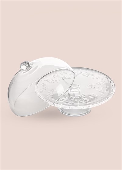 The Mia Ayaklı Pasta Kek Fanusu 30x24 cm CAM0497