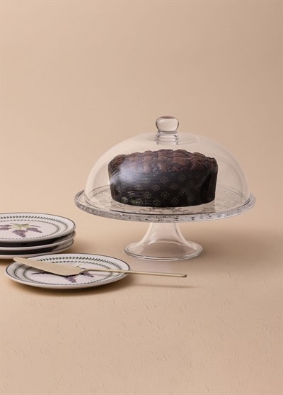 The Mia Ayaklı Pasta Kek Fanusu 30x24 cm CAM0497