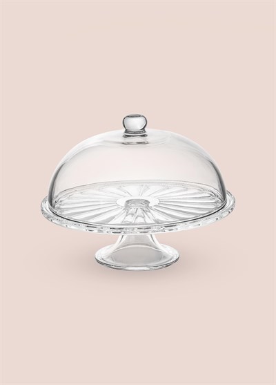 The Mia Ayaklı Pasta Kek Fanusu 30x24 cm CAM0495