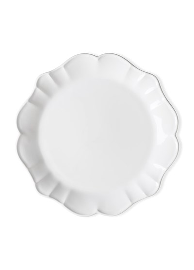 The Mia Grande Pasta Kek Standı Beyaz 32x12 cm GRD0011
