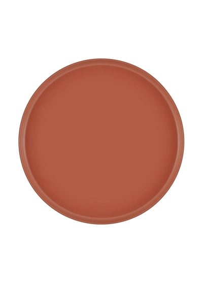 The Mia Limoges Ahşap Ayaklı Tabak Terracota 27x12 cm