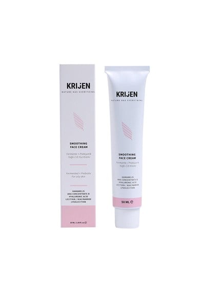 Krijen Aha + Lecithin | Fermente / Prebiyotik Yağlı Cilt Yüz Kremi 50 Gr