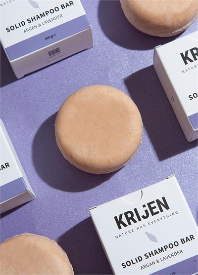 Krijen Argan ve Lavanta Katı Şampuanı 100 Gr
