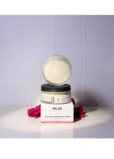 Krijen Beyaz Zambak ve Üzüm Çekirdeği Krem Deodorant 50 Ml