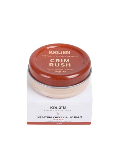 Krijen Crım Rush Kırmızı Renkli Dudak & Yanak Balmı